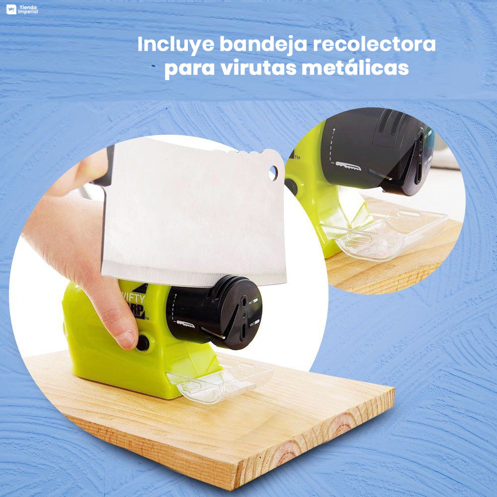 AFILADOR WIRE® — Deja tus cuchillos como nuevos en 10 segundos.