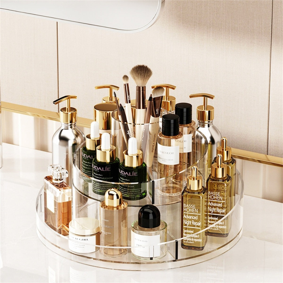 Organizador de Maquillaje Cosmético Giratorio 360º