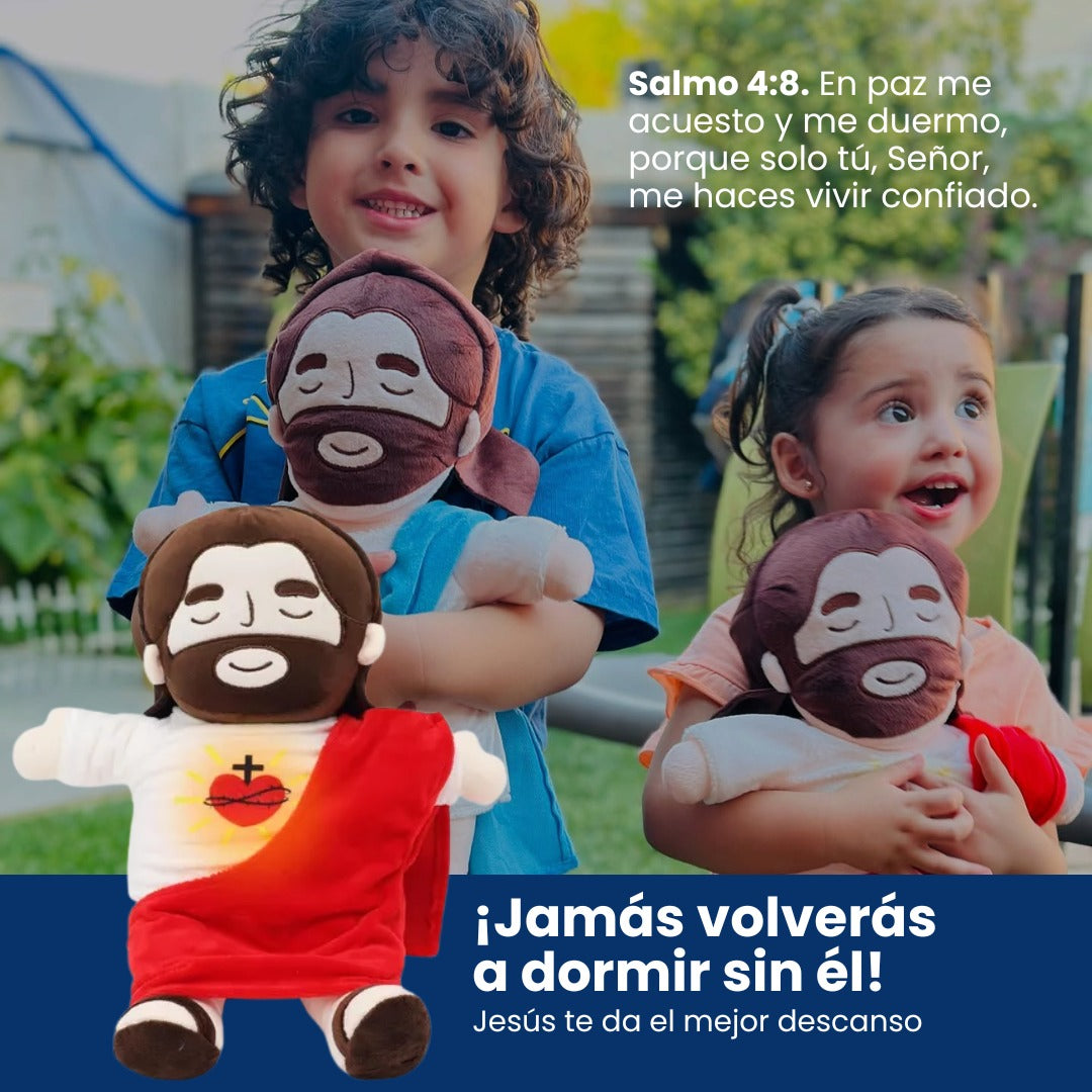 🧸 Jesús Abrazo de Paz™ El compañero celestial que calma tu alma y acaricia tu corazón