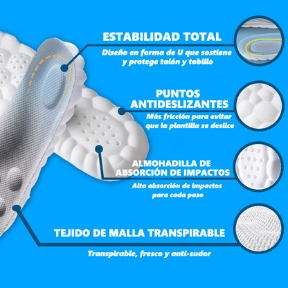 Plantillas UltraSoft 4D 2025 ALIVIO INMEDIATO PARA TUS PIES